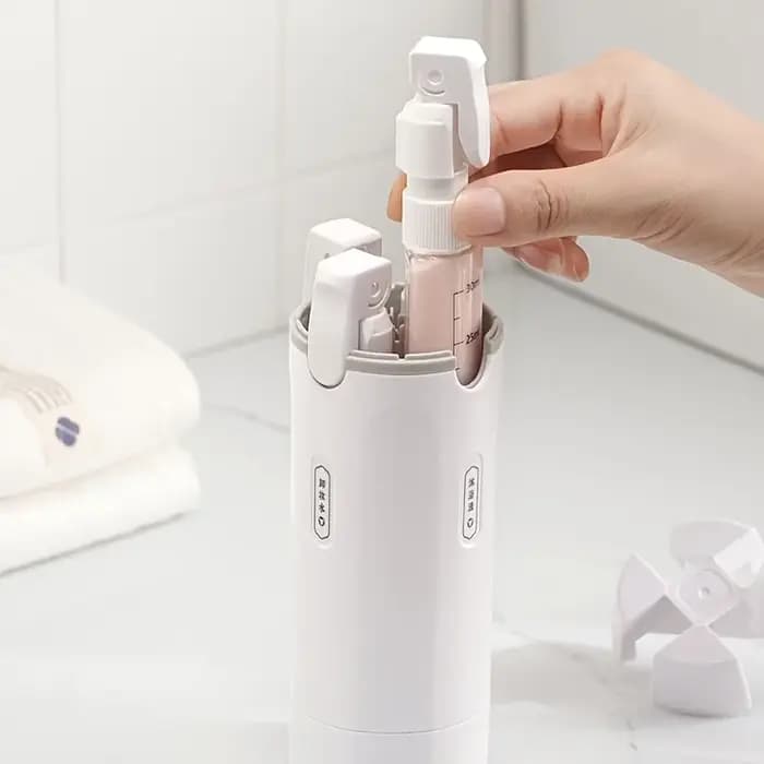 Bouteille distributrice d'émulsion 4 en 1
