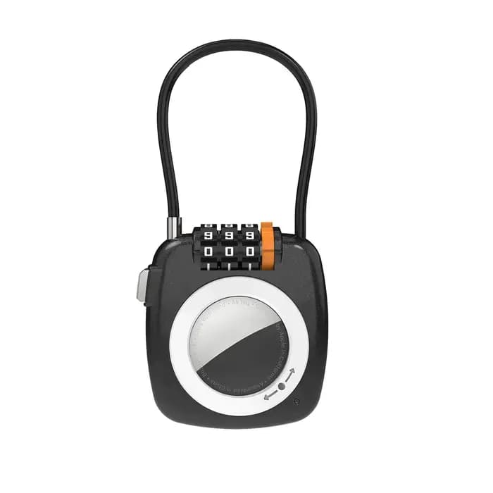 Étui de protection pour AirTag avec cadenas à combinaison