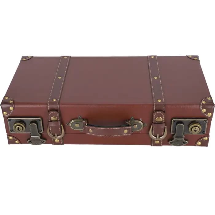 Valise en bois rétro Vintage