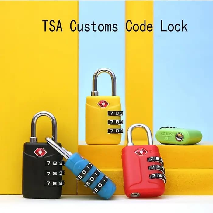 TSA – serrure à combinaison à 3 chiffres