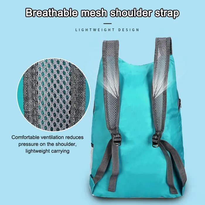 Sac à dos pliable léger pour hommes et femmes