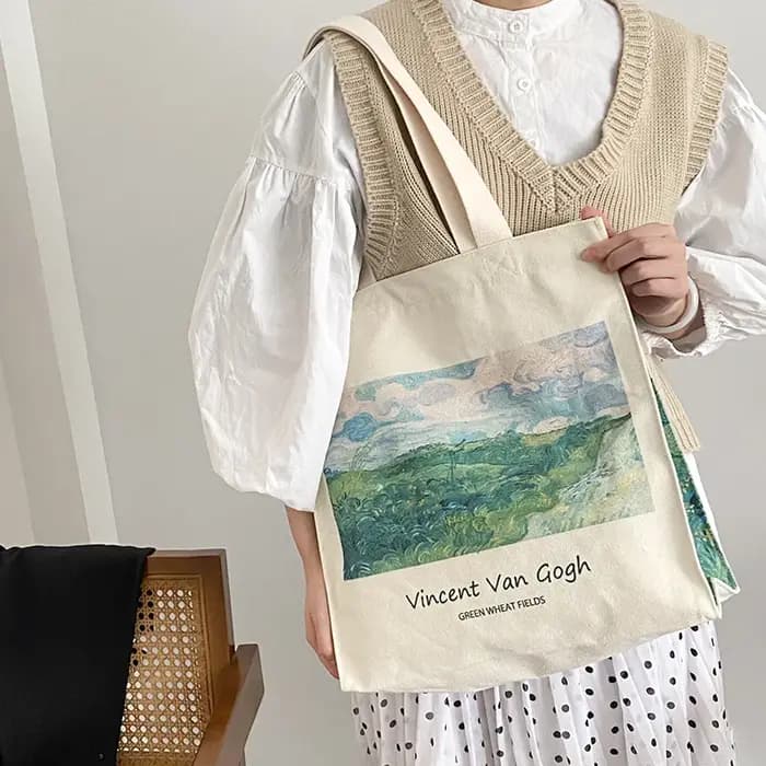 Sac à bandoulière en toile Extra épaisse pour femmes