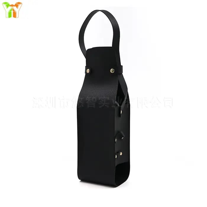 Sac cadeau à vin, fourre-tout à vin en cuir réutilisable
