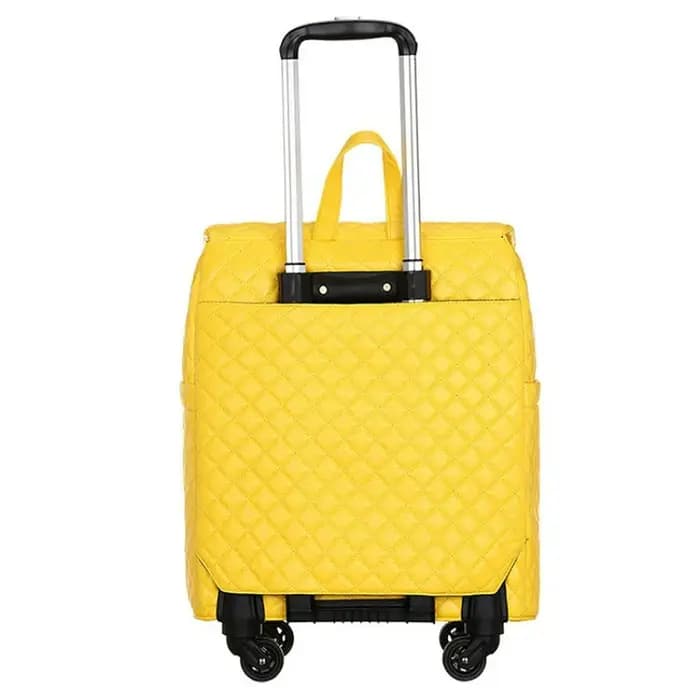 Valise à roulettes avec roues silencieuses universelles