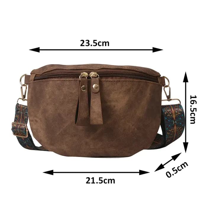 Hobo – sacoche de couleur unie pour femmes