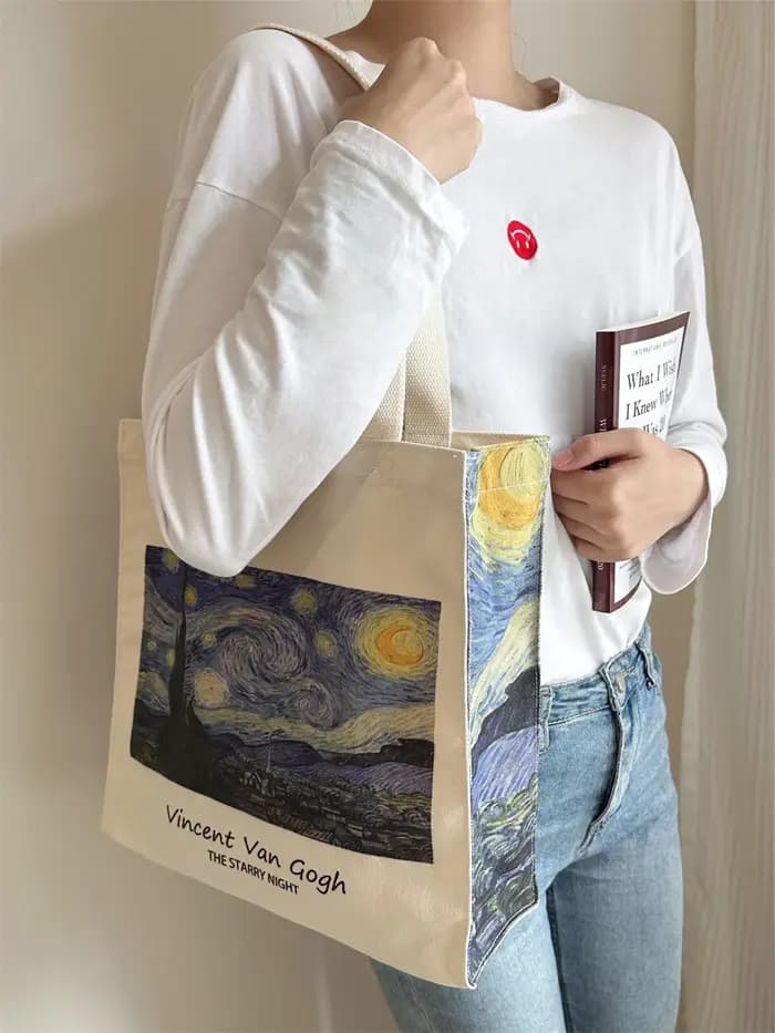 Sac à bandoulière en toile Extra épaisse pour femmes