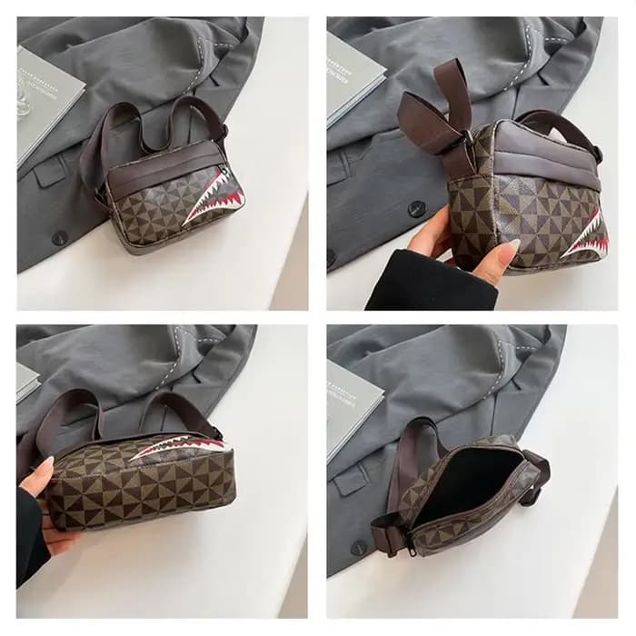 Sac à bandoulière décontracté de grande capacité