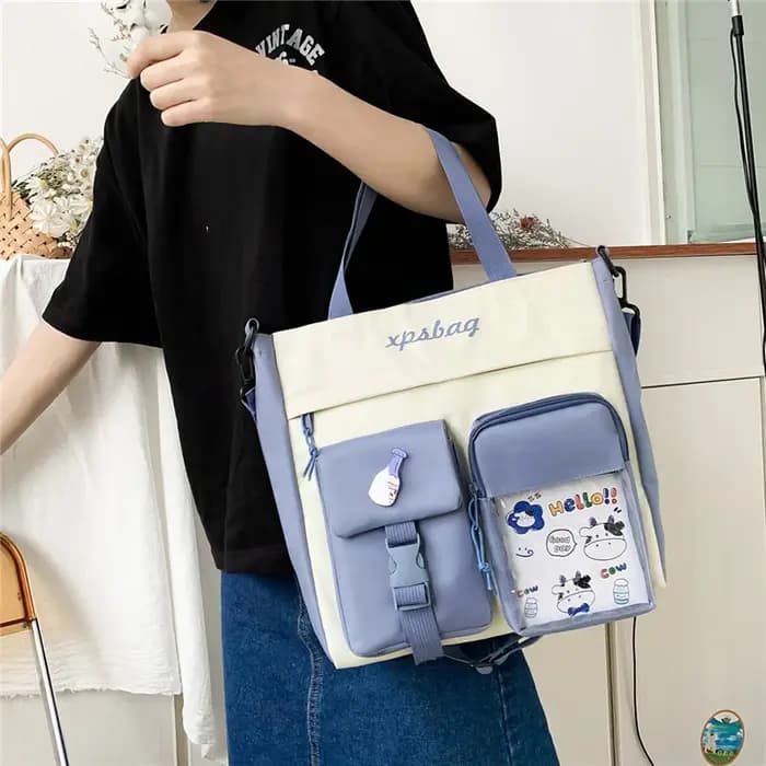 Sacs à main en toile de Nylon imperméables pour jeunes femmes