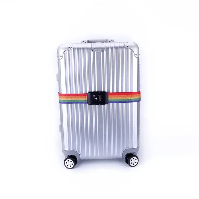 TSA douane serrure bagages ceinture croisée avec mot de passe réglable valise de voyage bande
