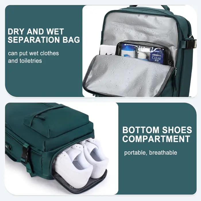 Sac à dos de voyage, sac d'articles personnels pour vol approuvé