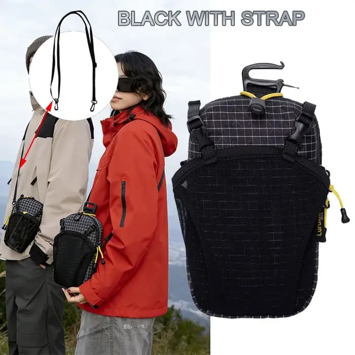Porte-bouteille d'eau, poche pour téléphone