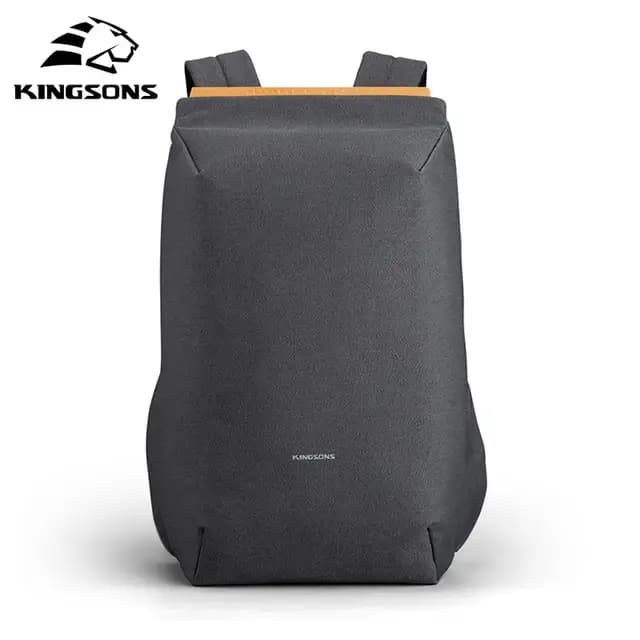 Kingsons 2025 nouveau USB charge sac à dos pour ordinateur portable 15.6 pouces sac d'ordinateur