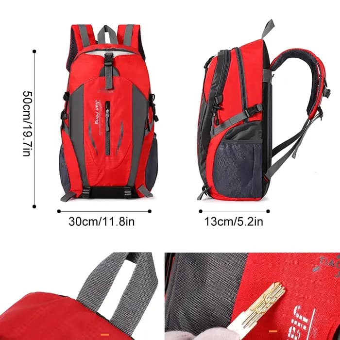 1 pièces grande capacité 40L randonnée sac à dos léger imperméable pliable