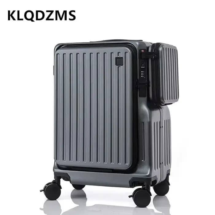 KLQDZMS Valise cabine pour ordinateur portable 20 pouces en ABS+PC