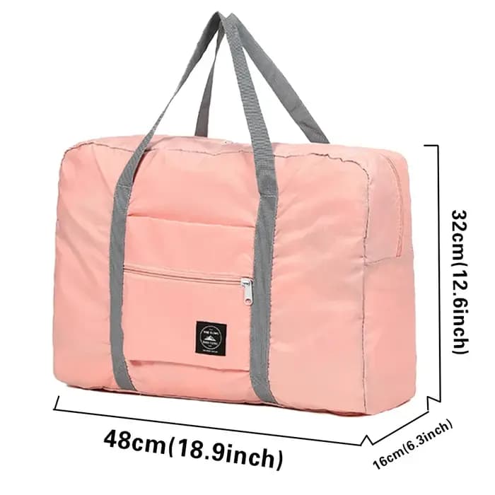 Sac de voyage pliable réutilisable grande taille à motif papillon imprimé