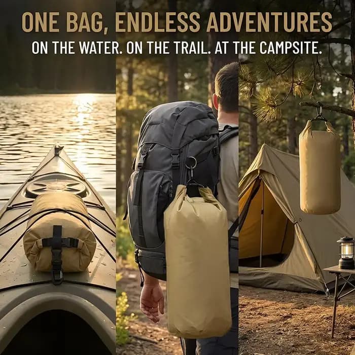 Sac étanche pliable, sac de rangement ultraléger