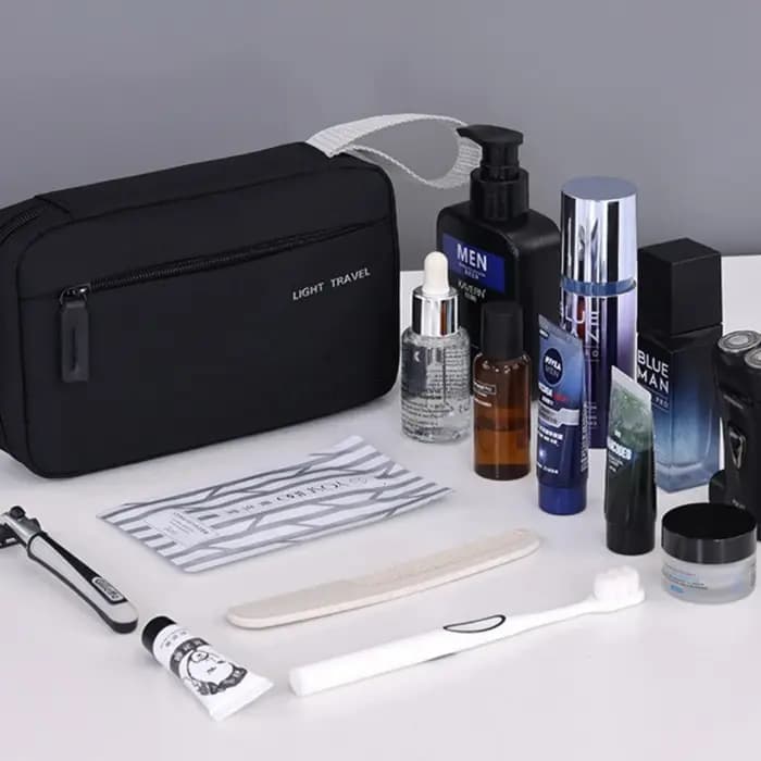 Trousse de toilette de voyage 3 en 1 pour hommes
