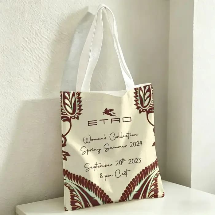 Sacs de rangement E-EtroS tendance, sac fourre-tout en toile pour femmes, grande capacité, sac de sh