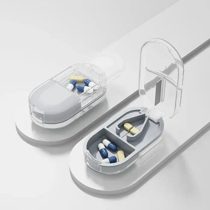 Mini boîtes à pilules médicinales portables de voyage
