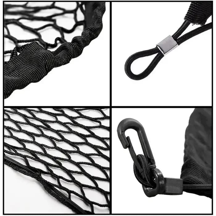 Support en maille universel pour coffre de voiture