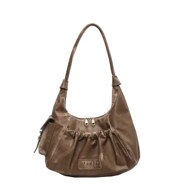 Sac à bandoulière rétro pour femme FLYING STARS en cuir PU lavé