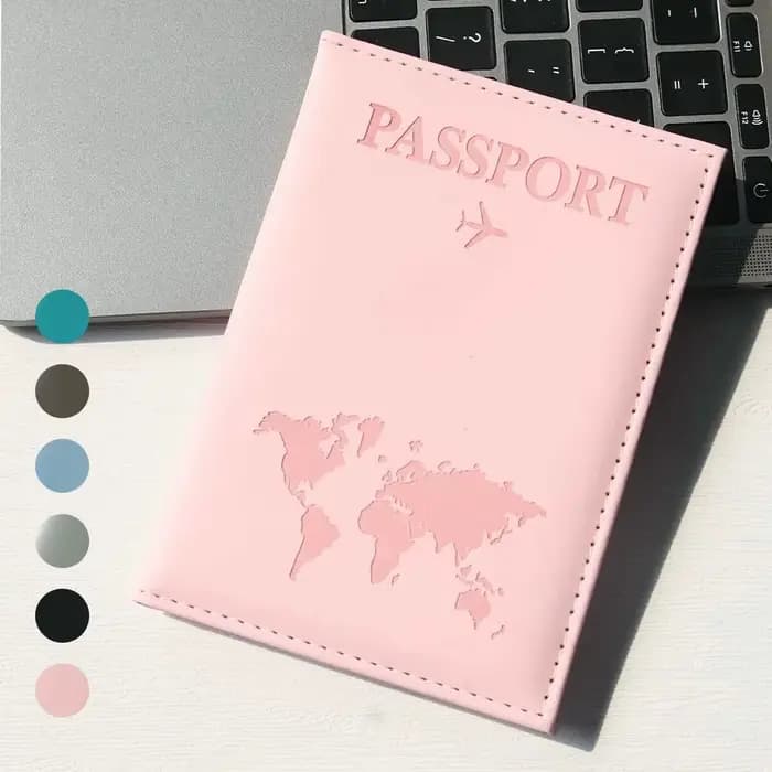 Porte-passeport carte PU couverture de passeport voyage essentiel croisière doit avoir des porte-passeport mince et Portable pour les voyages