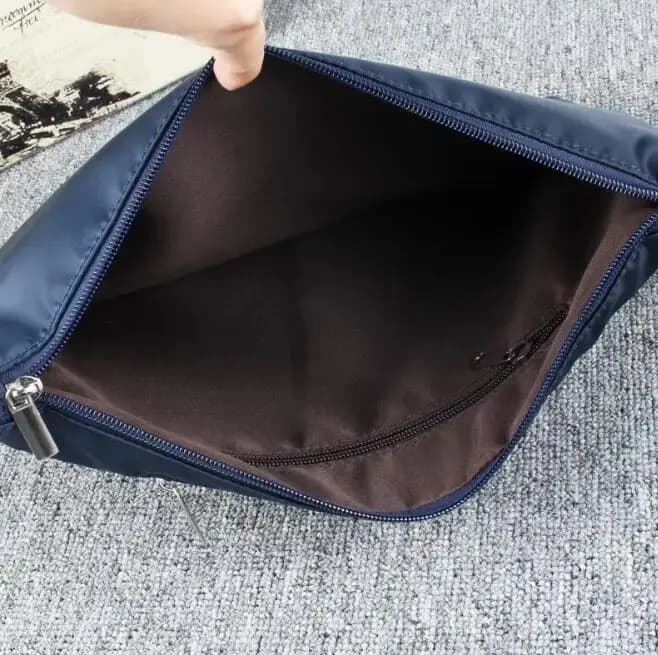 Pochette en nylon Oxford pour hommes