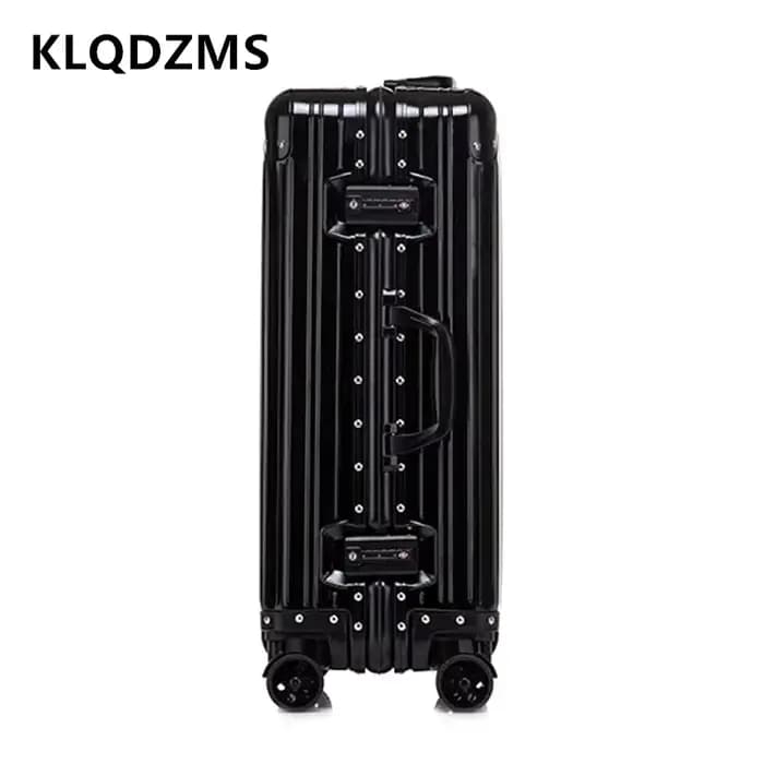KLQDZMS 20 "24" 26 "29 pouces bagages d'affaires tout en aluminium magnésium alliage boîte d'embarquement grande capacité boîtier de chariot valise pour hommes