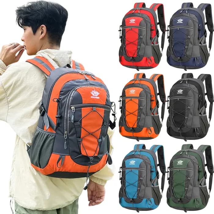 Sac à dos de randonnée sac à dos en Nylon sac à dos de voyage multifonctionnel sac à dos léger imperméable sac à dos de Camping de grande capacité