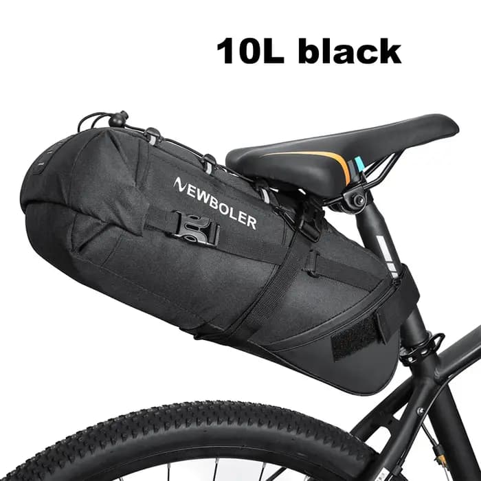 NEWBOLER 15L/10L Sacoche de vélo grande capacité, imperméable, sacoche de selle de vélo, sacoche arr