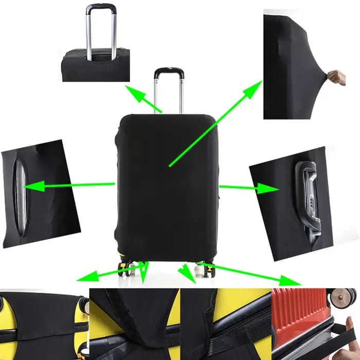 Housse de protection pour valise de voyage à la mode