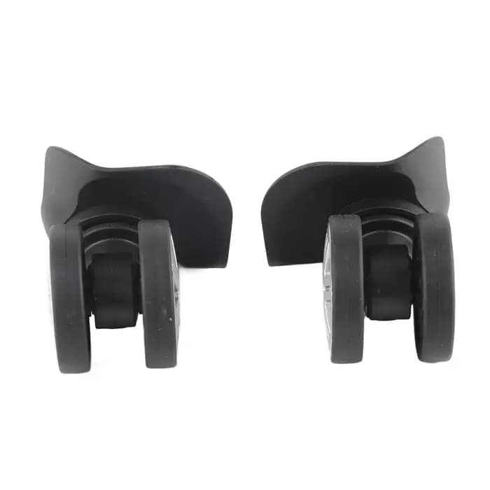 1 paire extérieure muet Double rangée grande roue barre de traction boîte valise accessoire