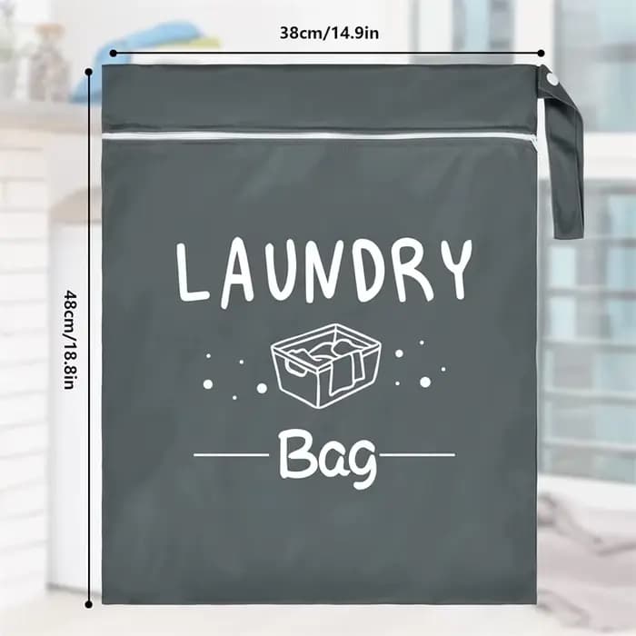 Grand sac à linge de voyage