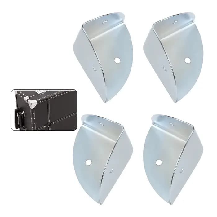 Protecteurs d'angle de bagage en bois