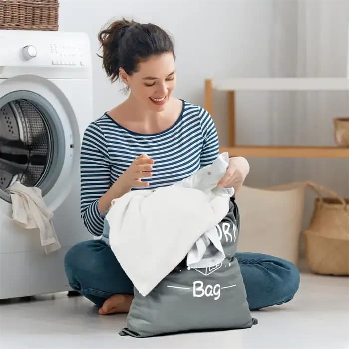 Sacs à linge de voyage avec fermeture éclair