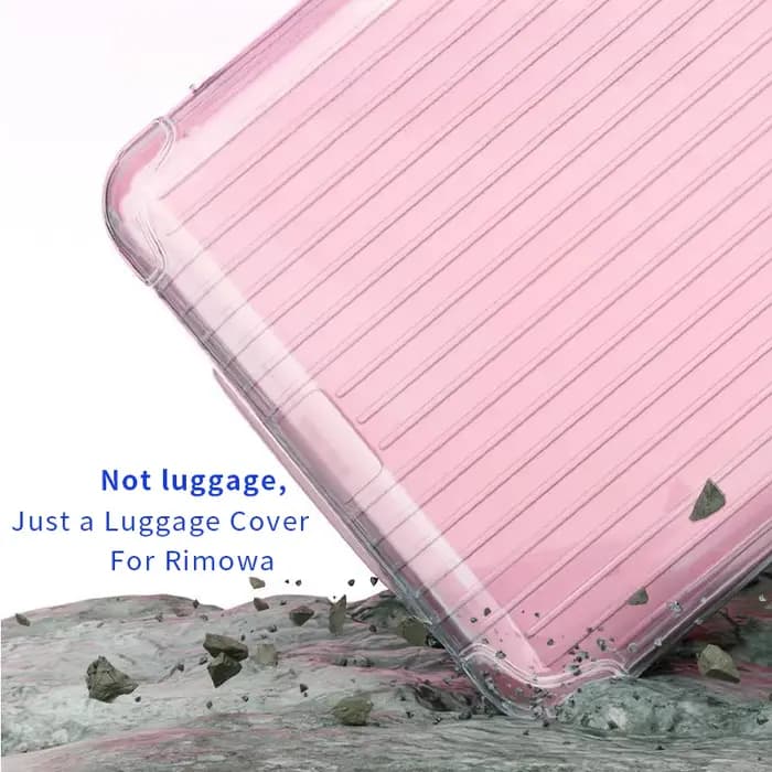 Housse de protection transparente pour bagages