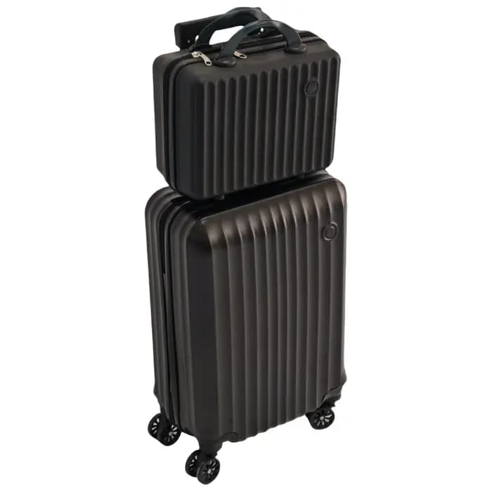 Ensemble de 2 pièces, boîtier de chariot de 20 pouces et combinaison de valise de 14