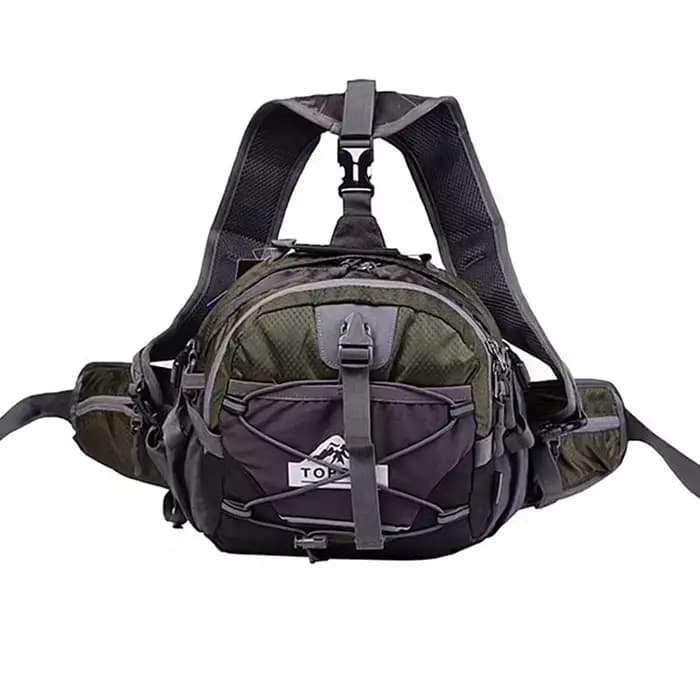 Sac de taille d'alpinisme en plein air 18L, sac de taille multifonctionnel pour sport et voyage, sac