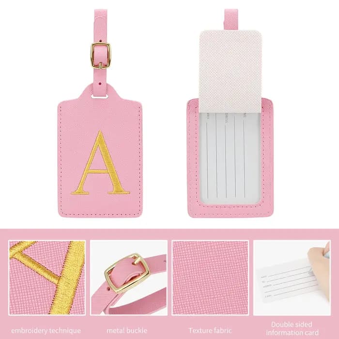 Étiquettes à bagages MIYIN 26 lettres pour valises
