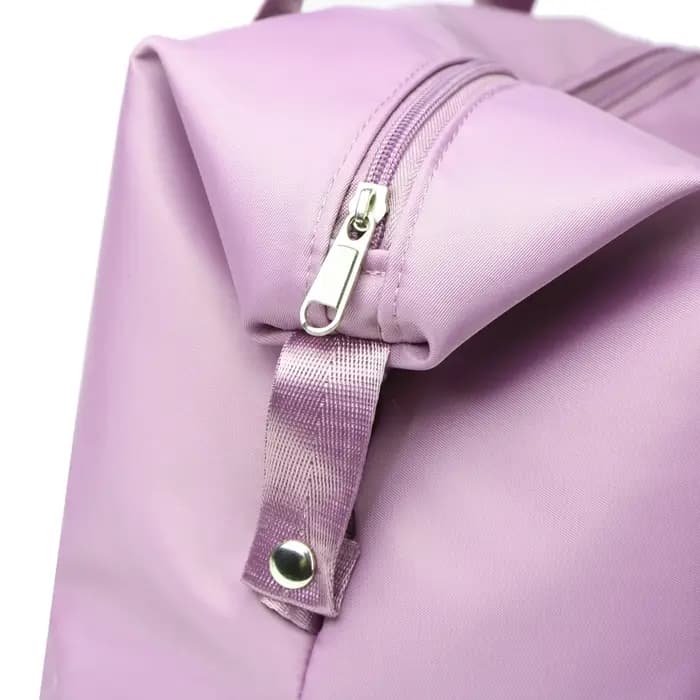 Sac de voyage double couche pliable et à la mode promotionnel ; Sac à main multifonctionnel organisateur de sac à bagages ; Sac de maternité extensible portable léger ; Sac de sport unisexe de séparat