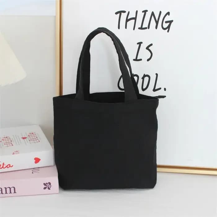 Sac cadeau, petit sac fourre-tout de couleur unie