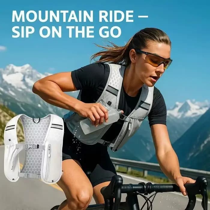 Sac à dos d'hydratation léger pour les sports de plein air - Porte-eau ergonomique pour la course à pied