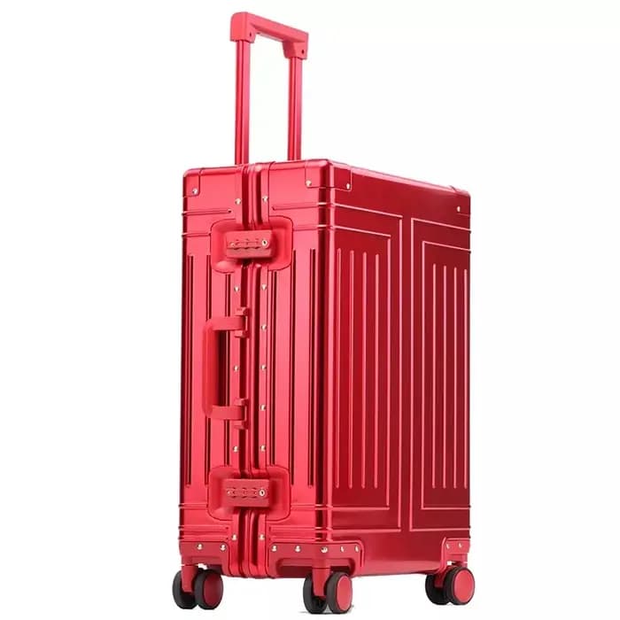 Bagage de voyage en aluminium valise rigide nouvelle