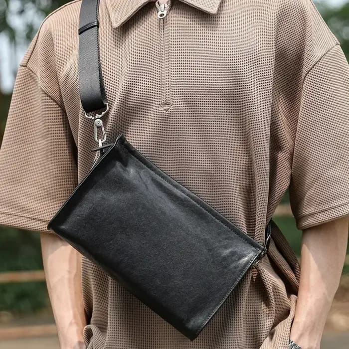 SENOFAN 2025 sac à bandoulière hommes déplacements véritable peau de vache bandoulière sacs de messa