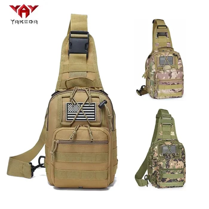 YAKEDA Sac à bandoulière extérieur multifonctionnel