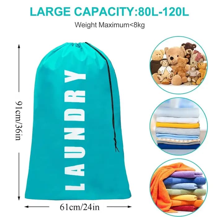Lot de 2 sacs à linge XL