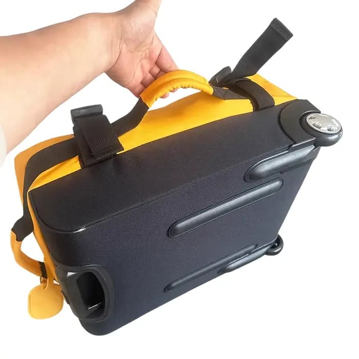 Sac de voyage pliable et étanche – Bagage à roulettes portable à côtés souples