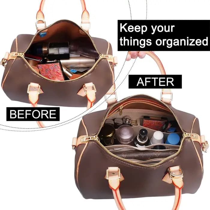 Insert organisateur de sac à main pour LV speedy25 30 35