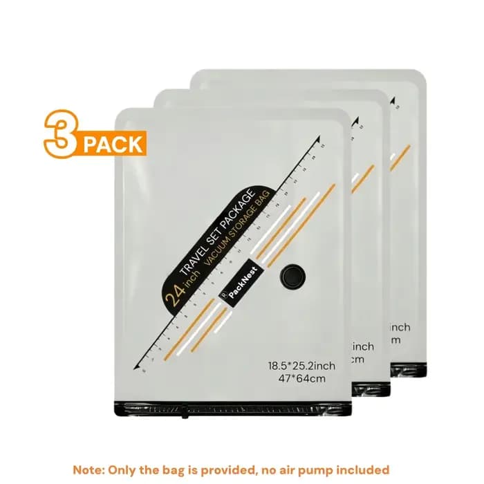 Sacs de compression sous vide pour voyage