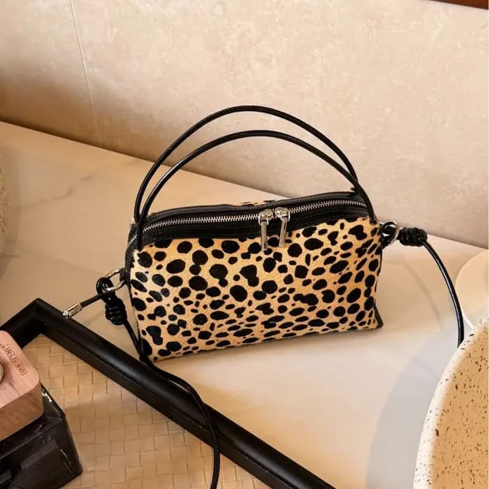 FIRMRANCH 2026 Nouvelle Collection Automne – Sac Carré Polyvalent en Cuir de Vachette Pleine Fleur de Qualité